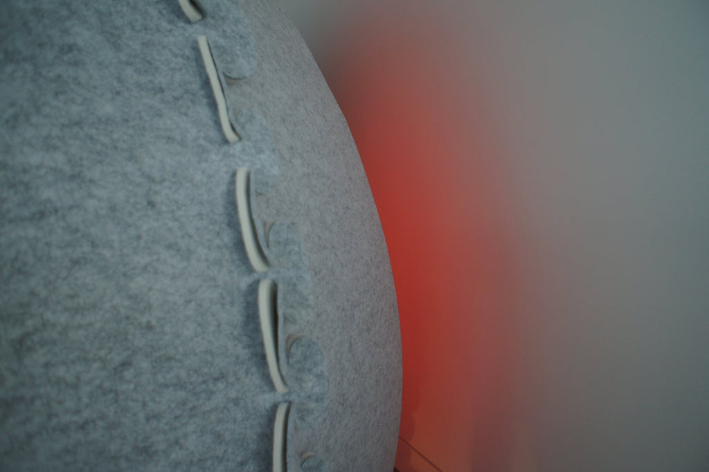 POPPI SEATING POD | 6-PERSON POD HANDMADE BY AWARD-WINNING DESIGNER FROM RECYCLED PET - Green Design Gallery