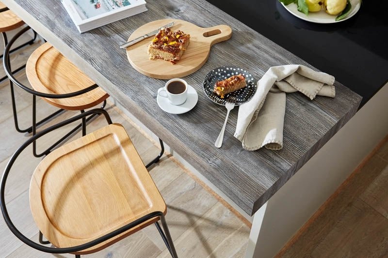 POTATO BARCHAIR / OAK + BLACK LEGS - Green Design Gallery