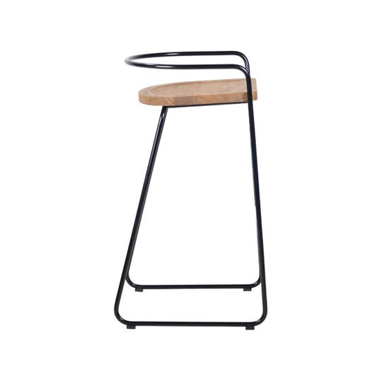 POTATO BARCHAIR / OAK + BLACK LEGS - Green Design Gallery