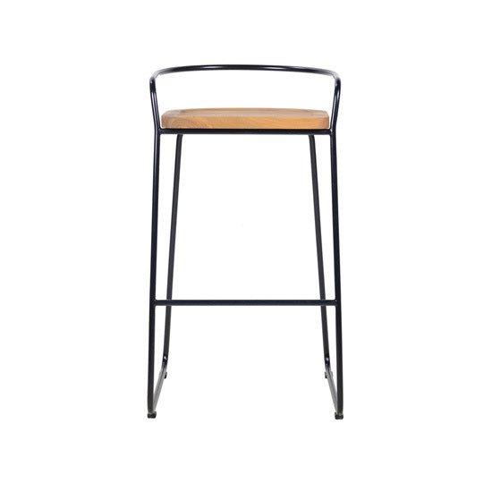 POTATO BARCHAIR / OAK + BLACK LEGS - Green Design Gallery