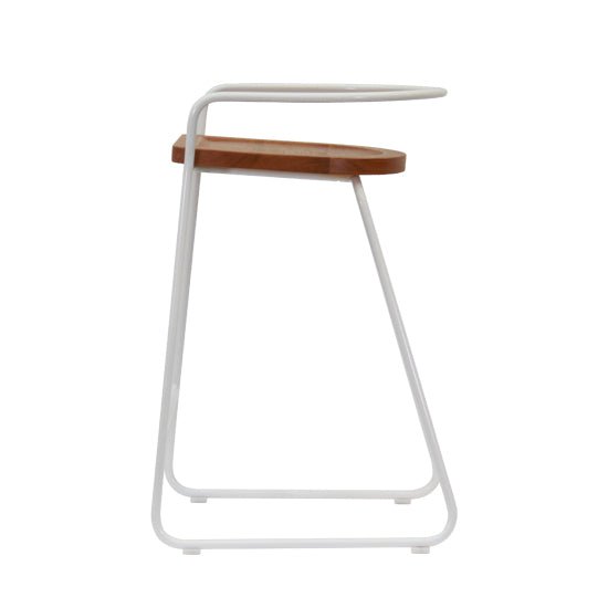 POTATO BARCHAIR / OAK + WHITE LEGS - Green Design Gallery