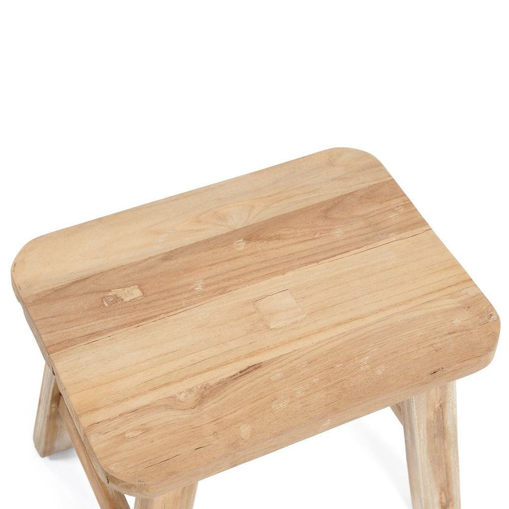 QUINCY STOOL | RECLAIMED TEAK | IN-OUTDOORS - Green Design Gallery