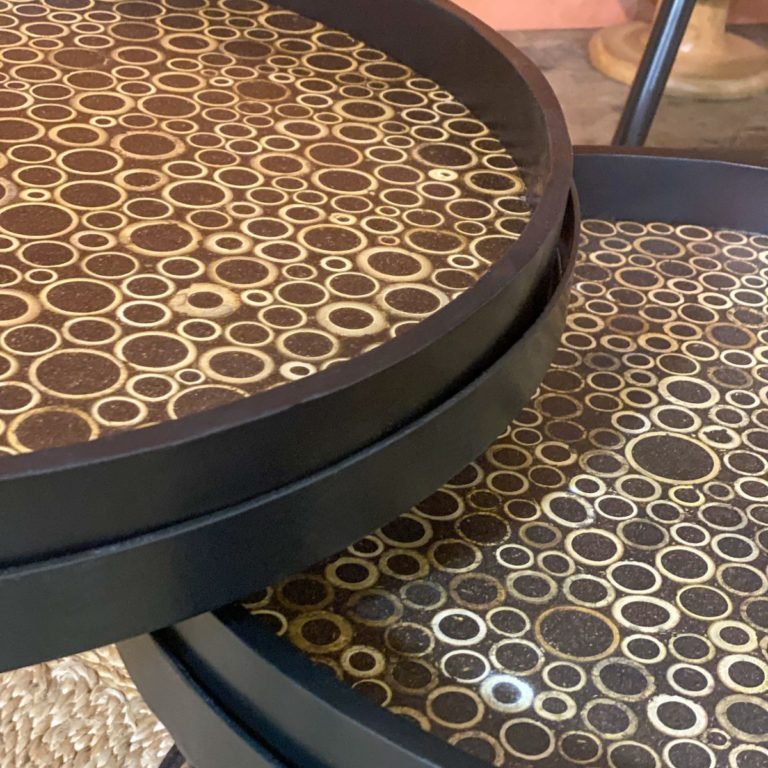 RACHA COCONUT NESTING COFFEE TABLES | SET OF 2 - Green Design Gallery