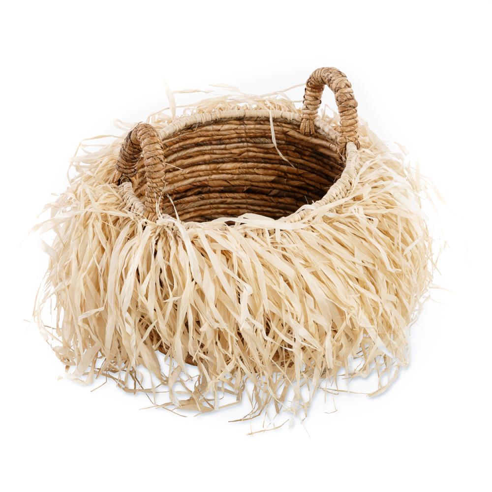 RAFFIA BASKETS | 2 SIZES - Green Design Gallery