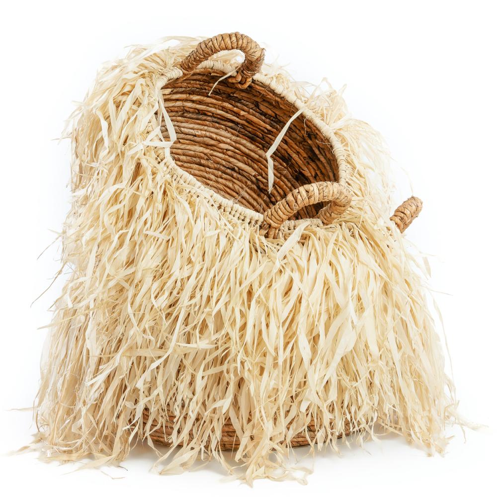 RAFFIA BASKETS | 2 SIZES - Green Design Gallery