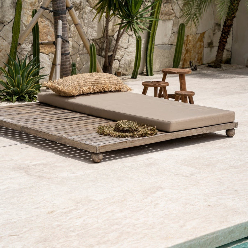 RAFFIA CUSHION COVER | RECTANGULAR | 35 x 100 CM - Green Design Gallery