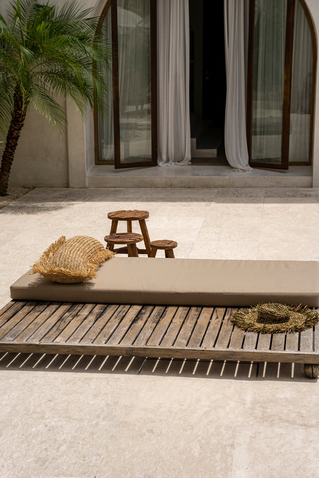 RAFFIA CUSHION COVER | RECTANGULAR | 35 x 100 CM - Green Design Gallery