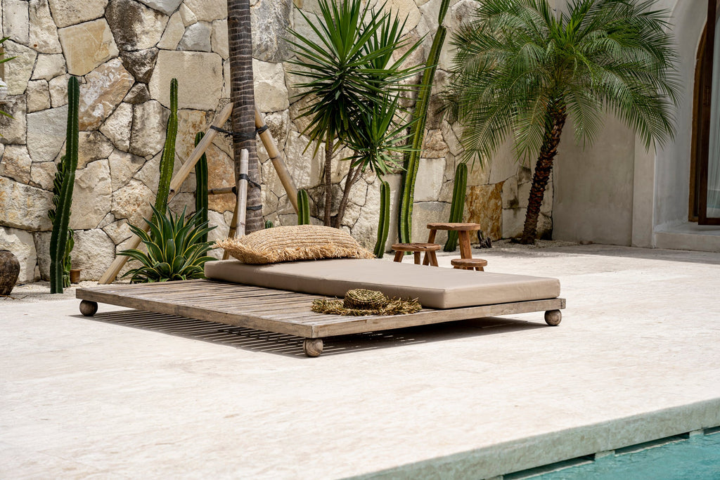 RAFFIA CUSHION COVER | RECTANGULAR | 35 x 100 CM - Green Design Gallery