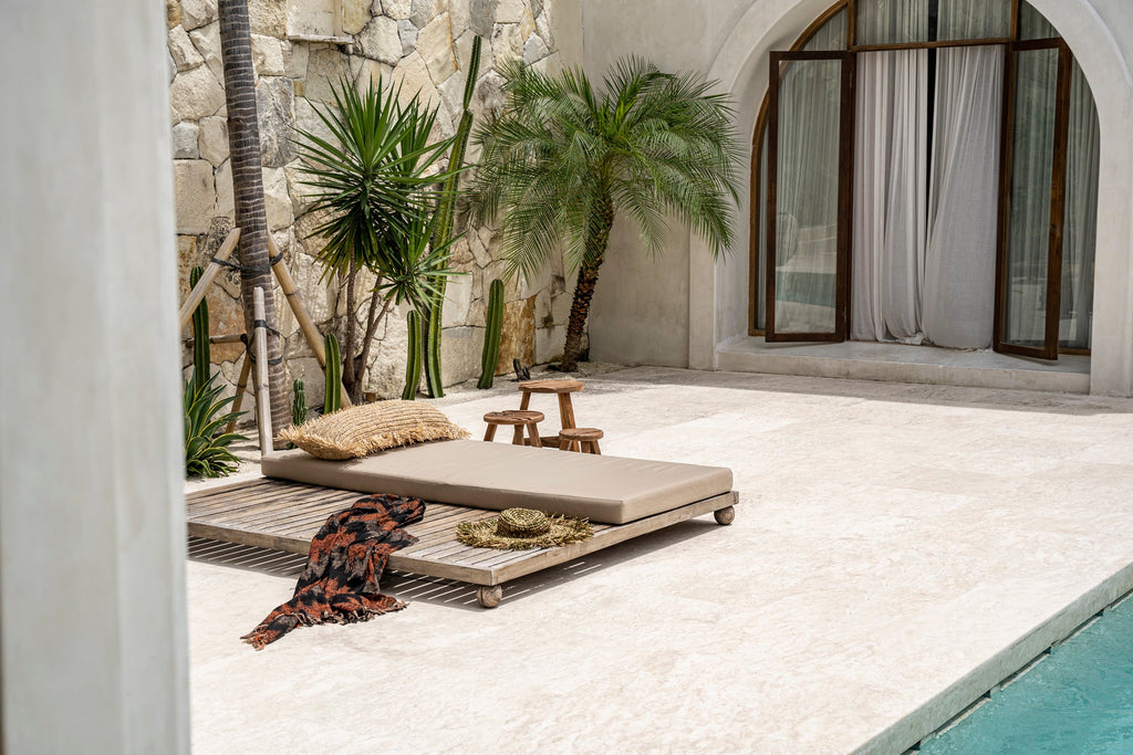 RAFFIA CUSHION COVER | RECTANGULAR | 35 x 100 CM - Green Design Gallery