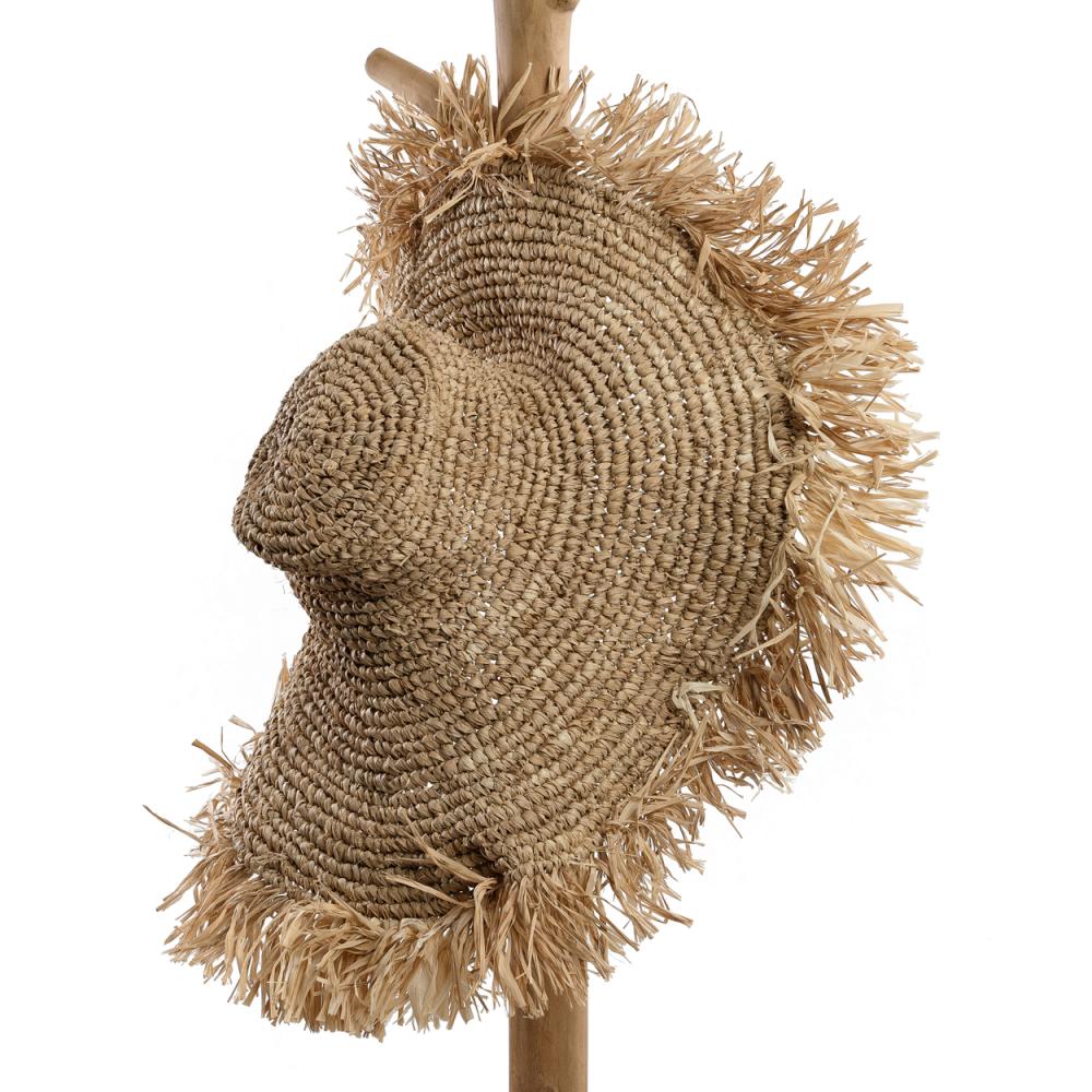 RAFFIA LARGE OCEAN HAT | NATURAL - Green Design Gallery