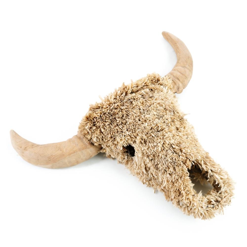 RAFFIA TORO WALL ART - Green Design Gallery