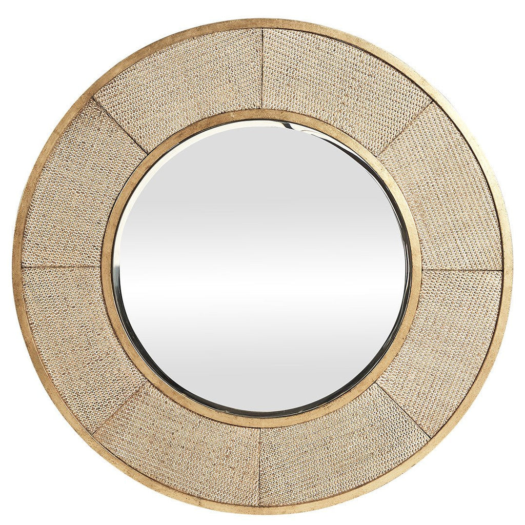 RAFFLES ROUND MIRROR | NATURAL - Green Design Gallery