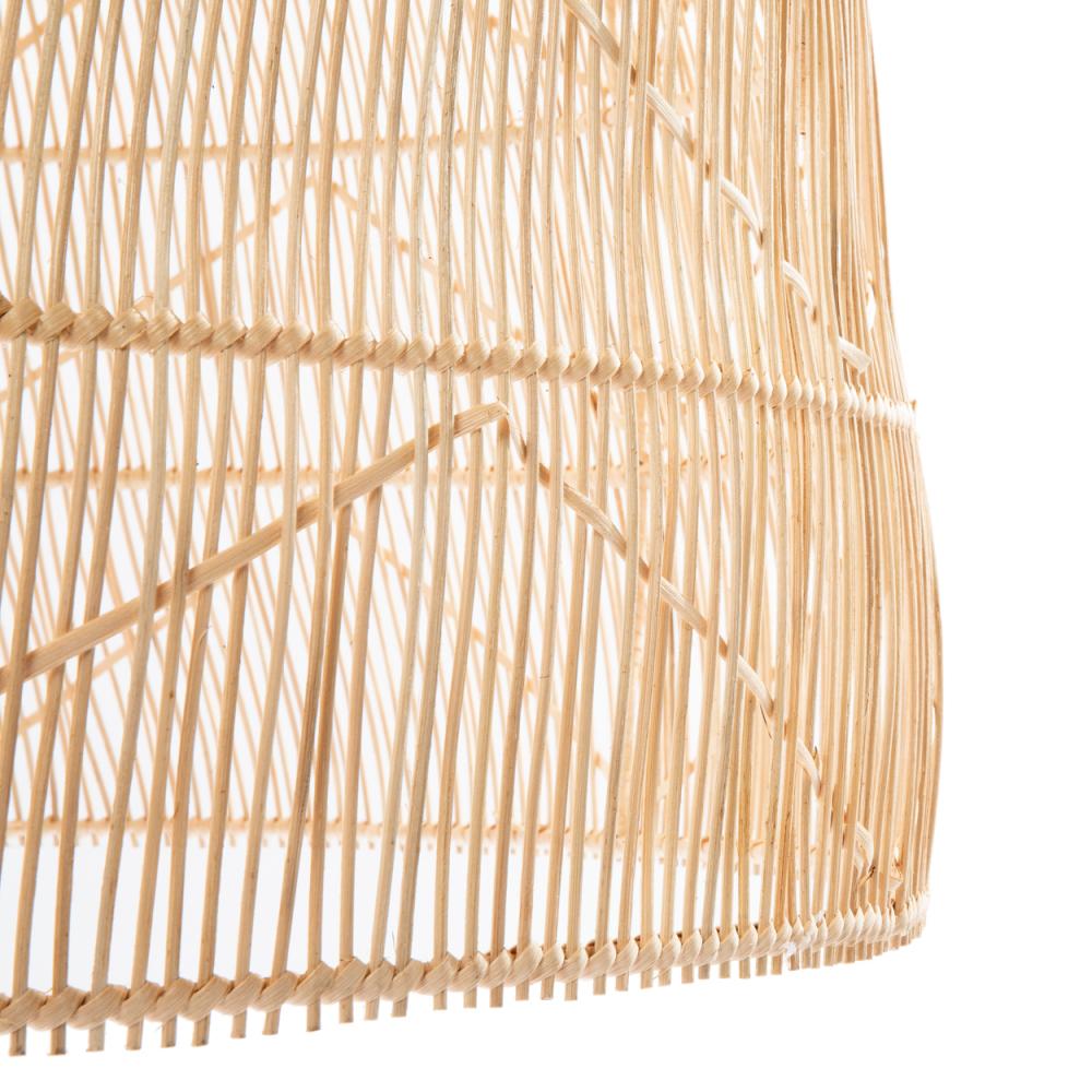 RATTAN OVERSIZED TWISTER PENDANT | NATURAL - Green Design Gallery