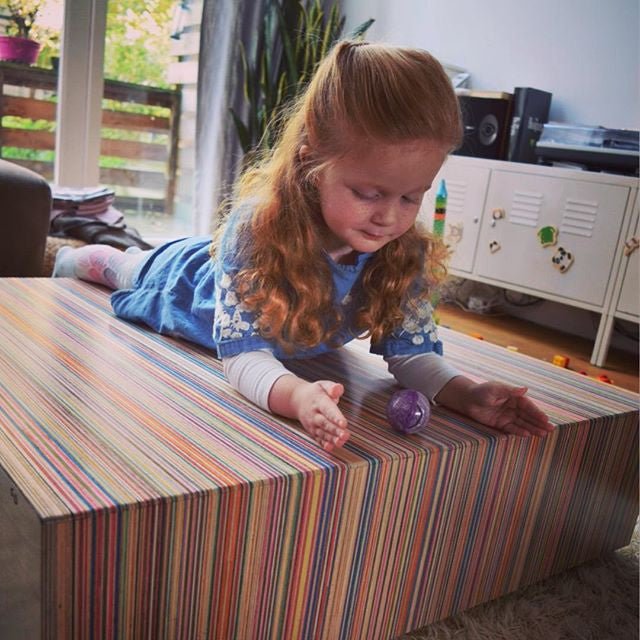 RECLAIMED SKATEBOARDS COFFEE TABLE | 3 SIZES - Green Design Gallery