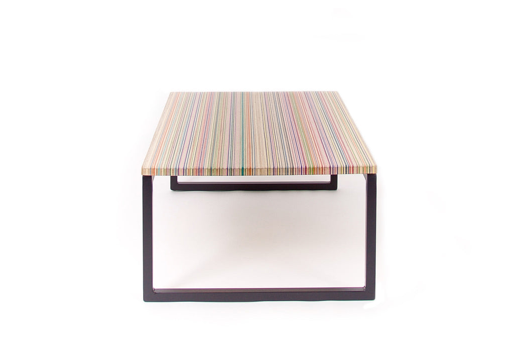 Reclaimed Skateboards Coffee Table | DecksTop Mini™ - Green Design Gallery