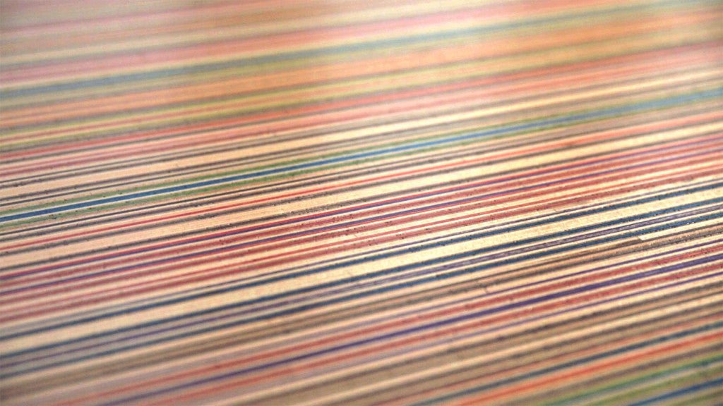 Reclaimed Skateboards Coffee Table | DecksTop Mini™ - Green Design Gallery