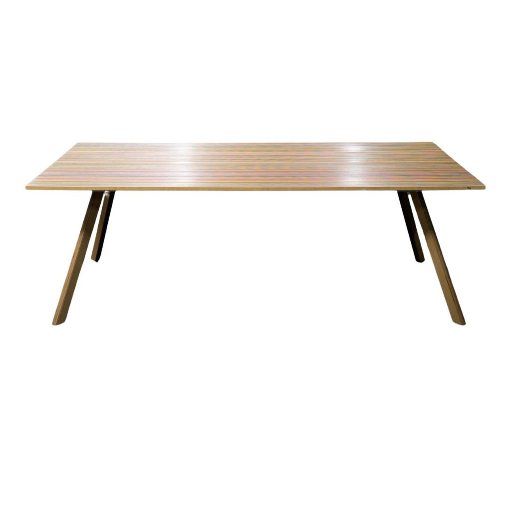 RECLAIMED SKATEBOARDS DINING TABLE - DESK | 3 SIZES - Green Design Gallery