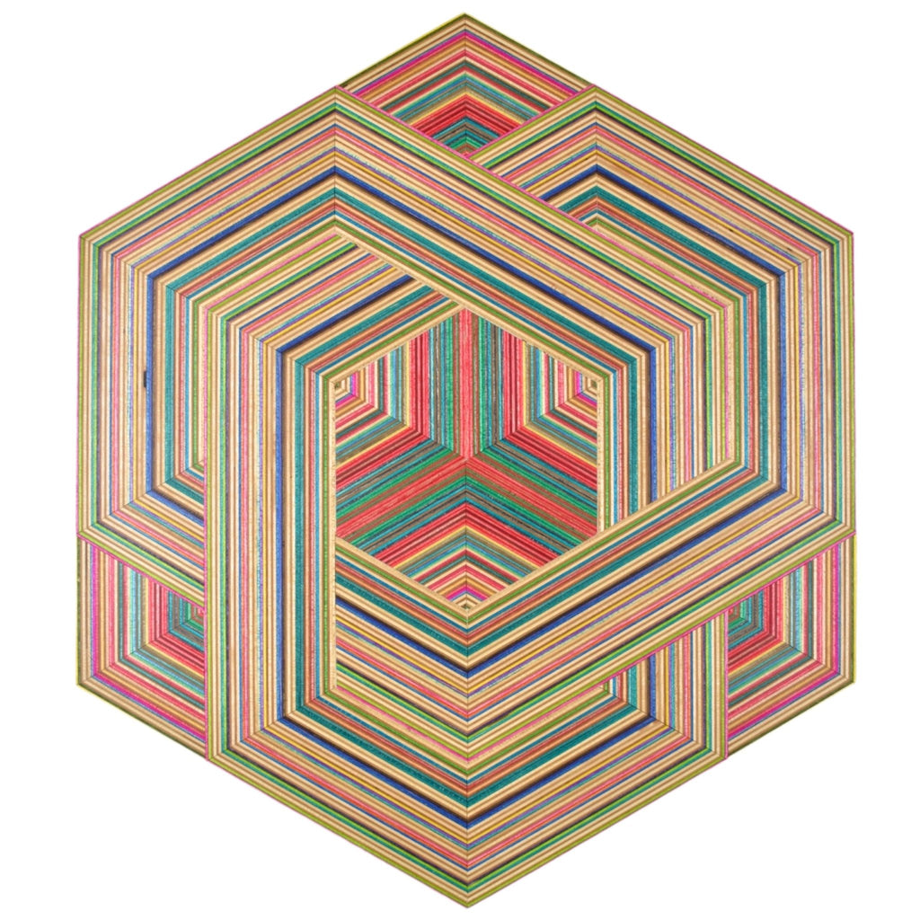 RECLAIMED SKATEBOARDS WALL ART - SCULPTURE | VARIOUS PATTERNS - Green Design Gallery