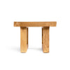 RECLAIMED TEAK SIDE TABLE | NATURAL - Green Design Gallery