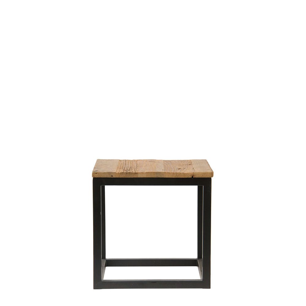 REEVES SIDE TABLE / RECYCLED ELM - Green Design Gallery