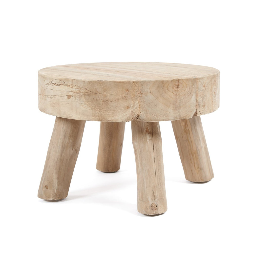 RHODES STOOL | RECLAIMED TEAK | IN-OUTDOORS - Green Design Gallery