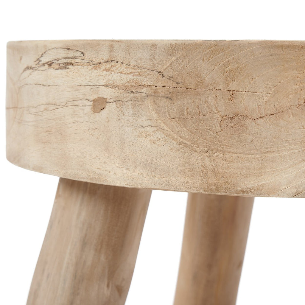 RHODES STOOL | RECLAIMED TEAK | IN-OUTDOORS - Green Design Gallery