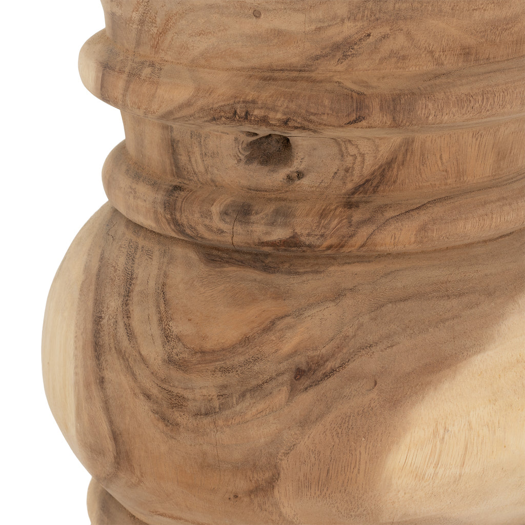 RHODES STOOL + SIDE TABLE | NATURAL - Green Design Gallery