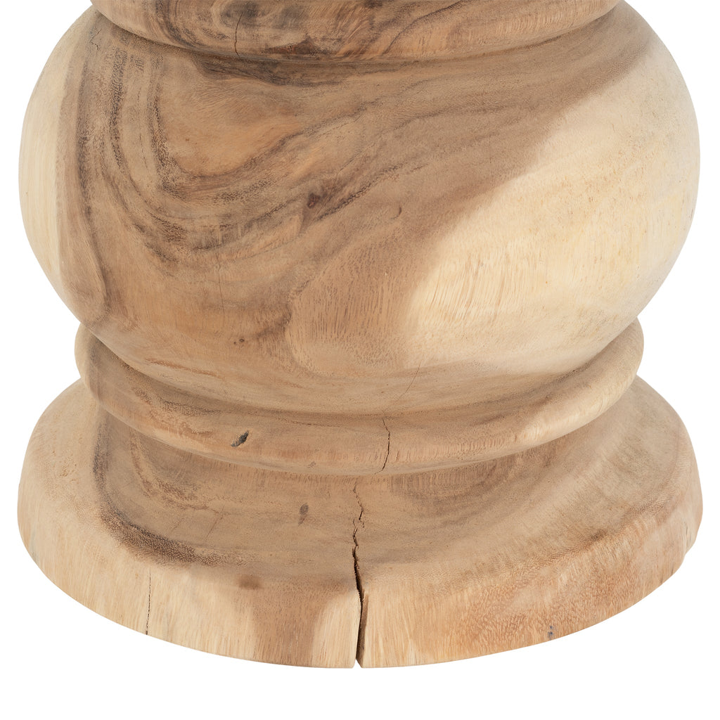 RHODES STOOL + SIDE TABLE | NATURAL - Green Design Gallery