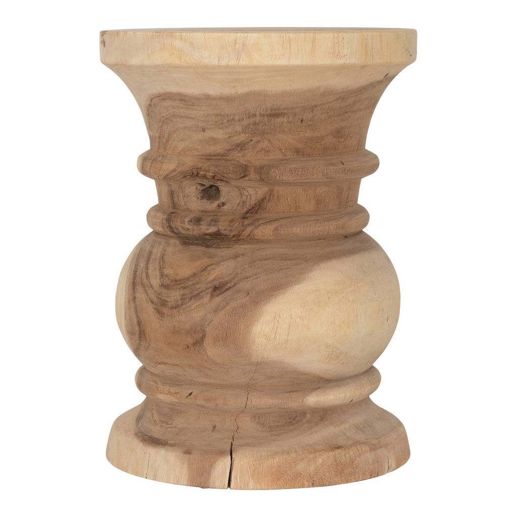 RHODES STOOL + SIDE TABLE | NATURAL - Green Design Gallery