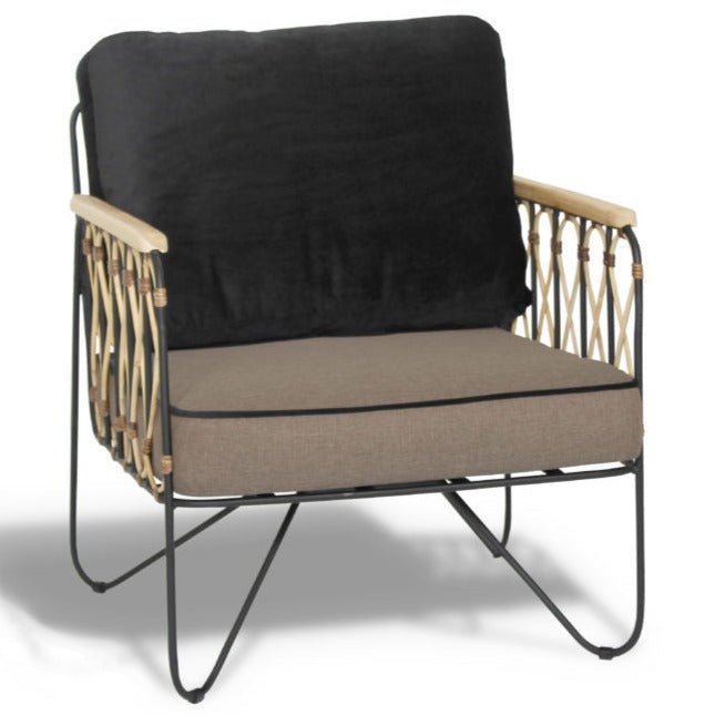 RIO BAMBOO ARMCHAIR | CHARCOAL - Green Design Gallery