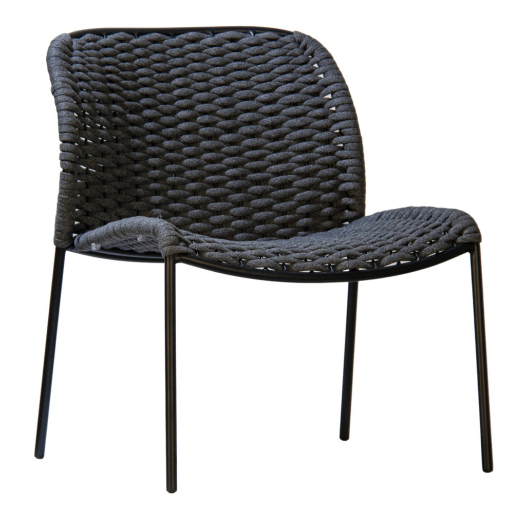 ROCA LOUNGE CHAIR | DARK GREY | IN-OUTDOORS - Green Design Gallery