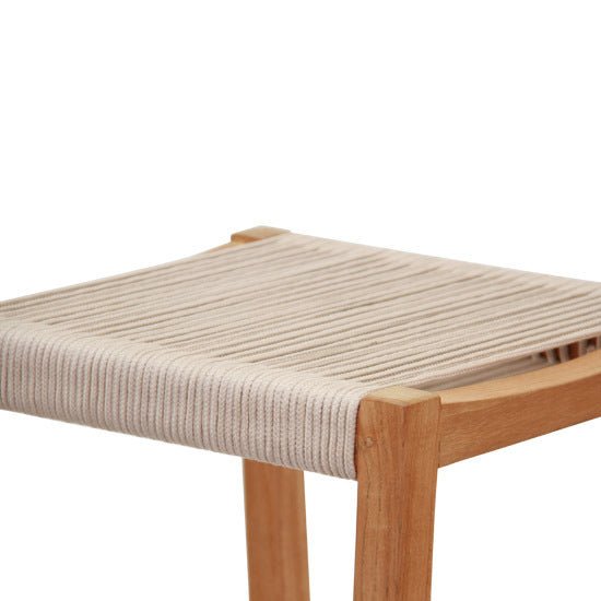 RODOS BARCHAIR | NATURAL ROPE + ECO TEAK - Green Design Gallery