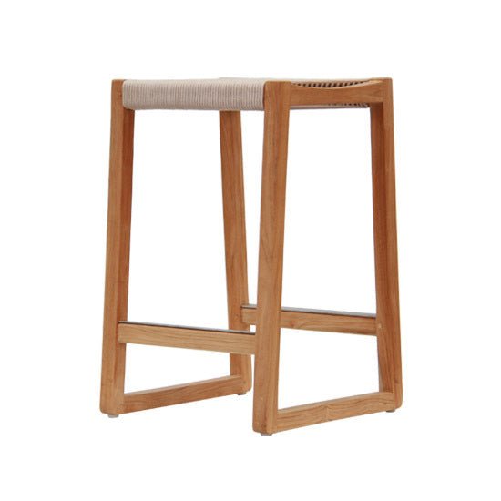 RODOS BARCHAIR | NATURAL ROPE + ECO TEAK - Green Design Gallery