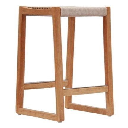 RODOS BARCHAIR | NATURAL ROPE + ECO TEAK - Green Design Gallery