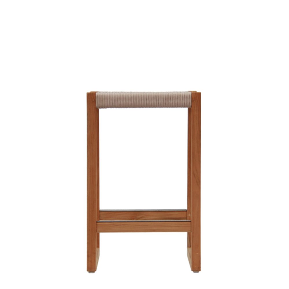 RODOS BARCHAIR | NATURAL ROPE + ECO TEAK - Green Design Gallery