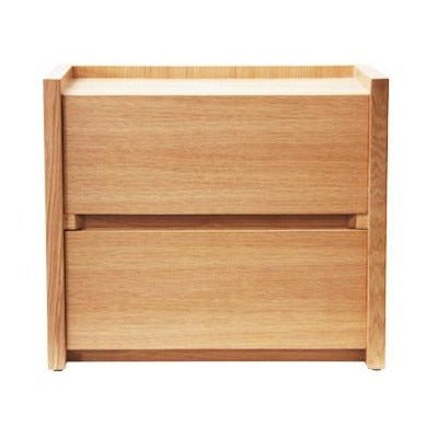 RODOS (BED)SIDE TABLE | NATURAL OAK - Green Design Gallery