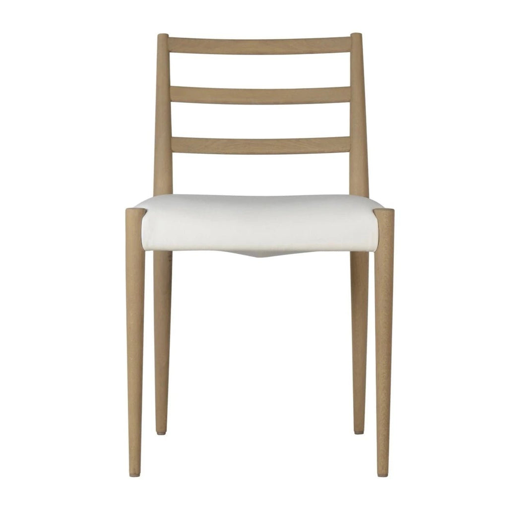 ROTTERDAM DINING CHAIR | NATURAL + WHITE - Green Design Gallery
