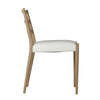 ROTTERDAM DINING CHAIR | NATURAL + WHITE - Green Design Gallery