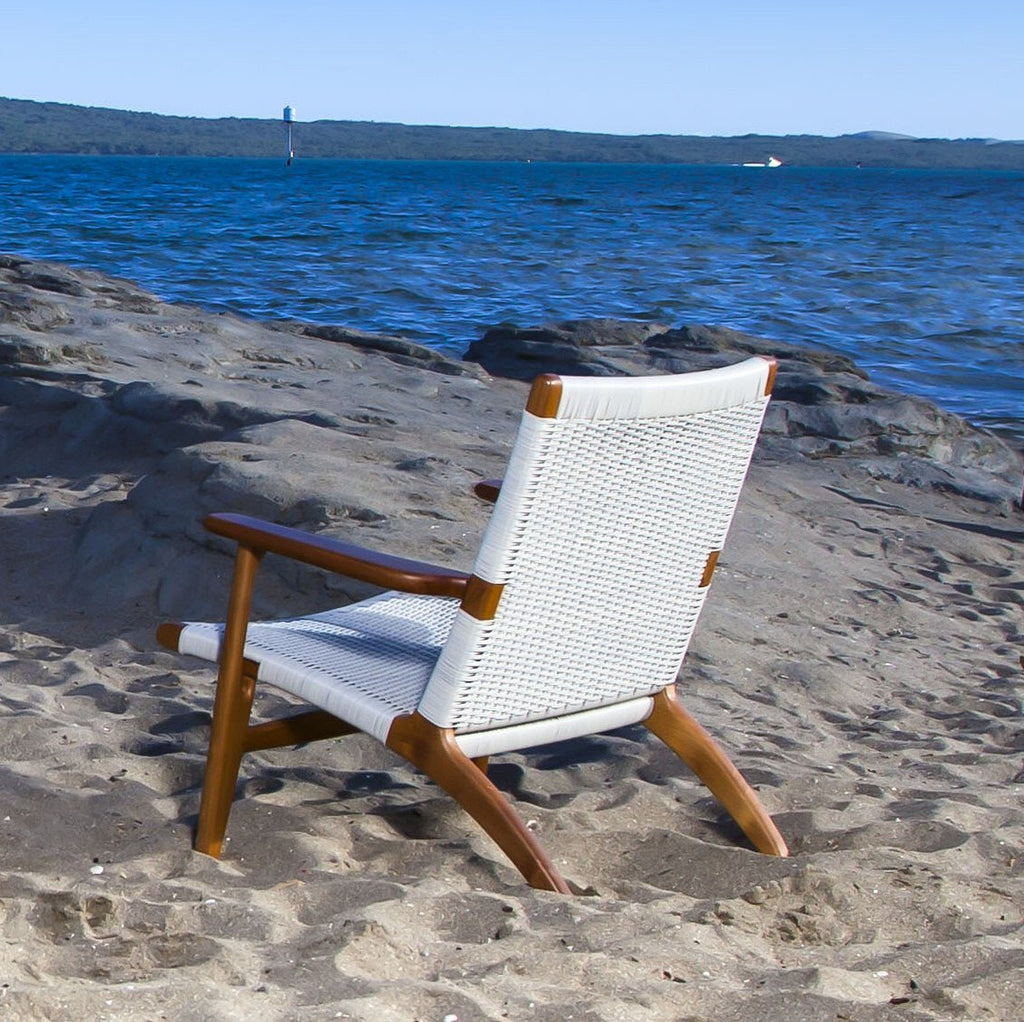 ROXANNE OUTDOOR LOUNGE CHAIR | 2 COLOR CHOICES - Green Design Gallery