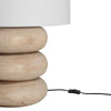 RUNDU TABLE LAMP | WHITE - Green Design Gallery