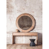 RUSTIC OVERSIZED WALL MIRROR / NATURAL - Green Design Gallery