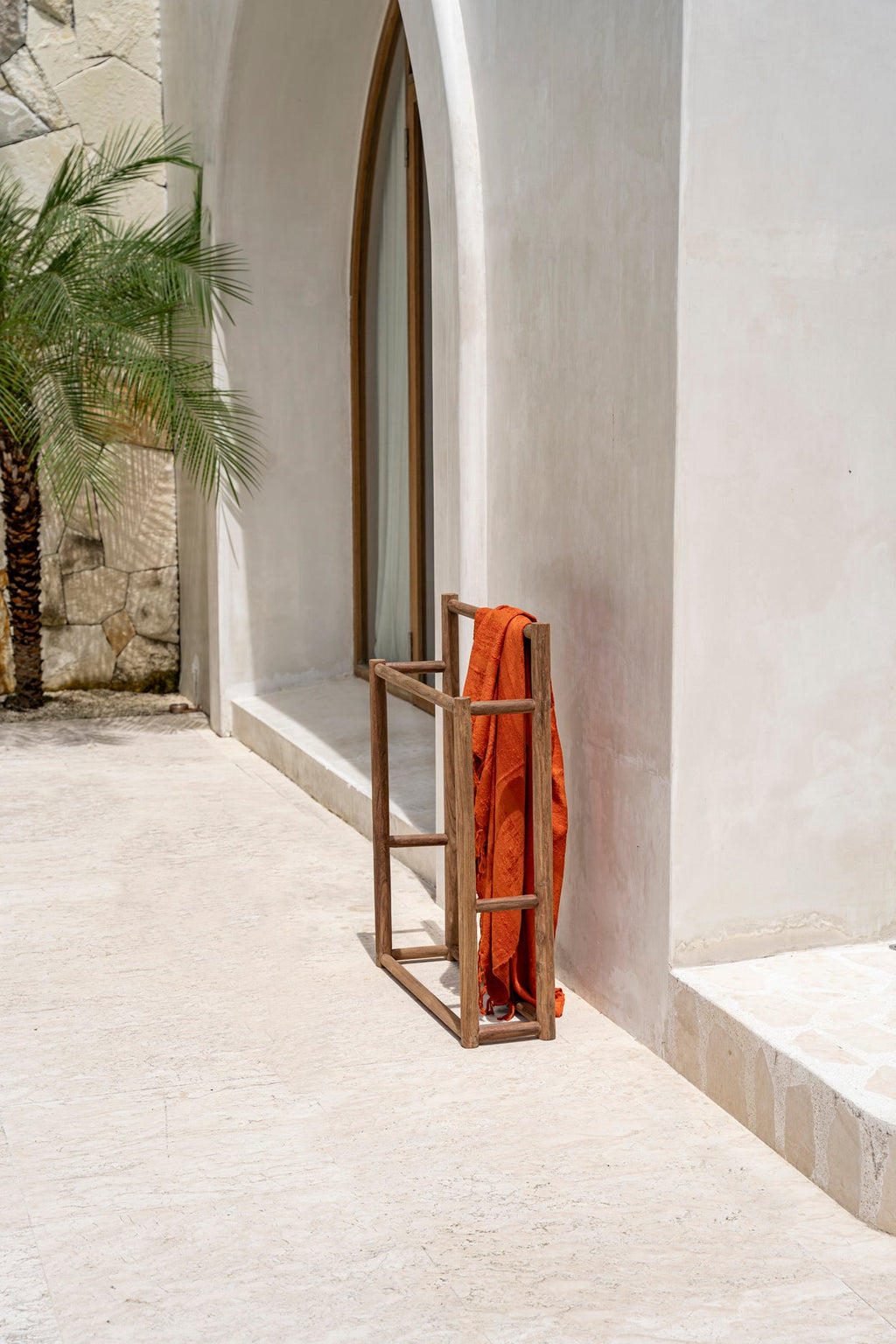 RUSTIC TOWEL HANGER | RECLAIMED TEAK - Green Design Gallery