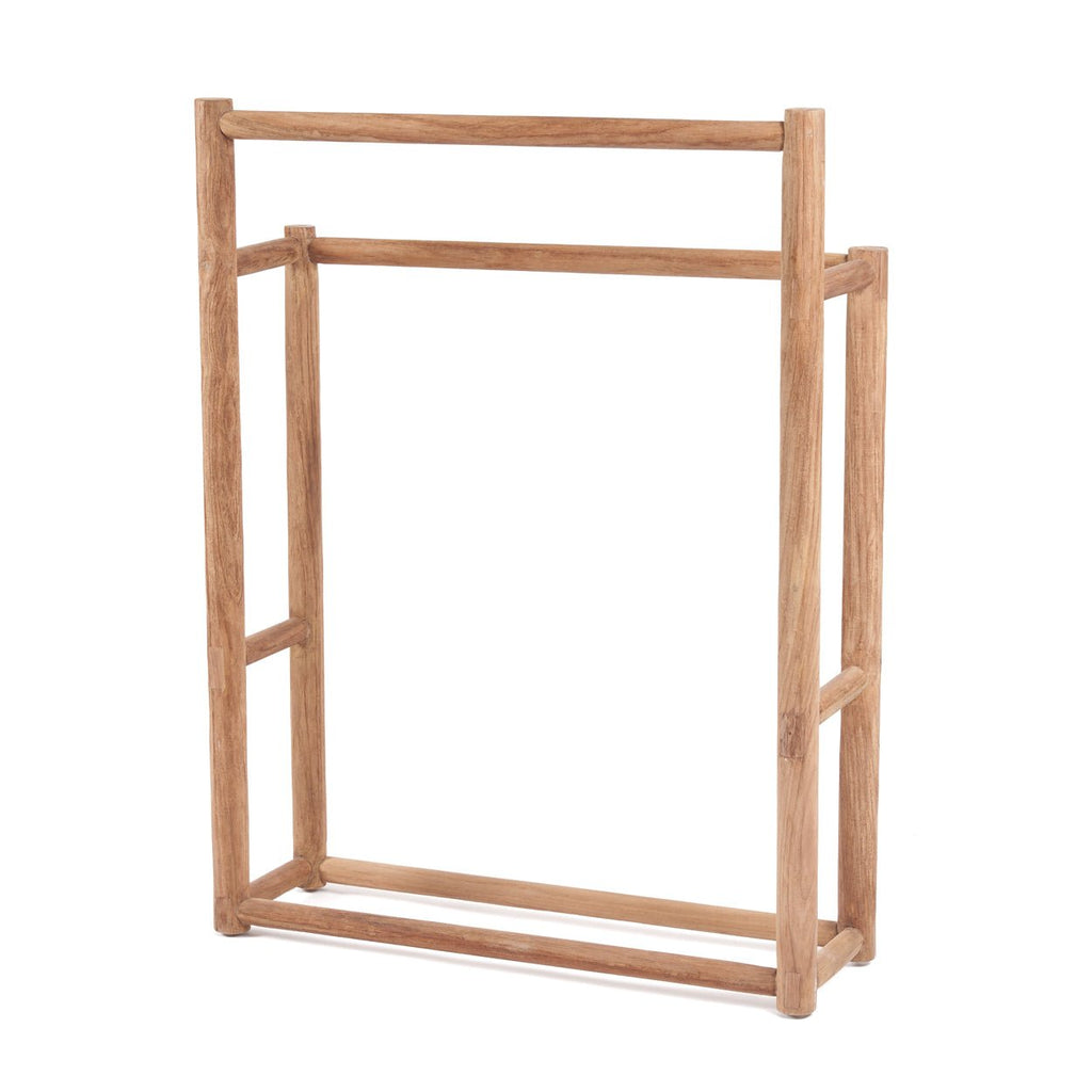 RUSTIC TOWEL HANGER | RECLAIMED TEAK - Green Design Gallery