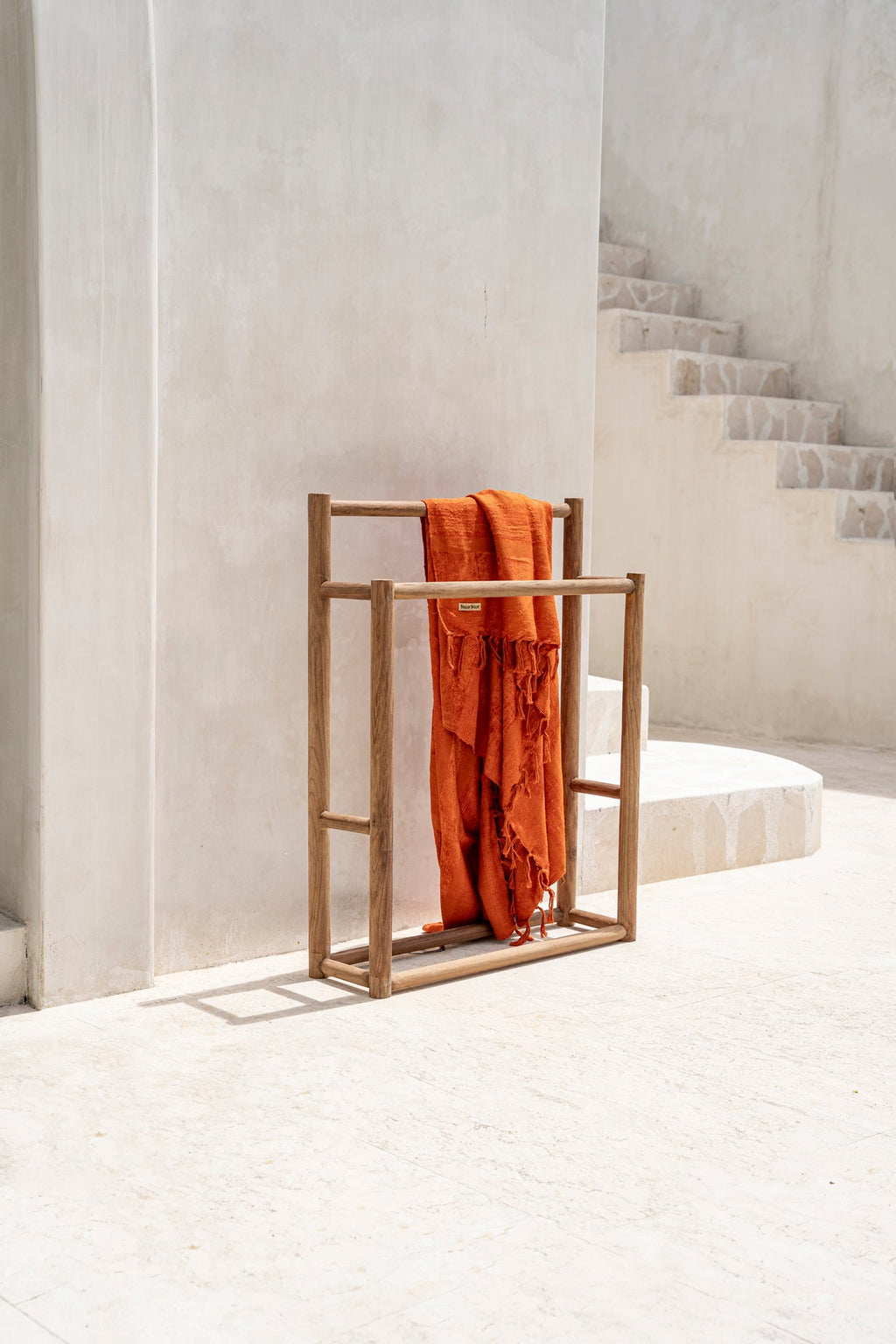 RUSTIC TOWEL HANGER | RECLAIMED TEAK - Green Design Gallery