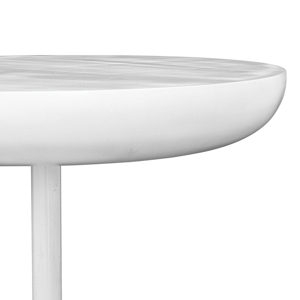 SAAKA SIDE TABLE | WHITE | IN-OUTDOOR - Green Design Gallery