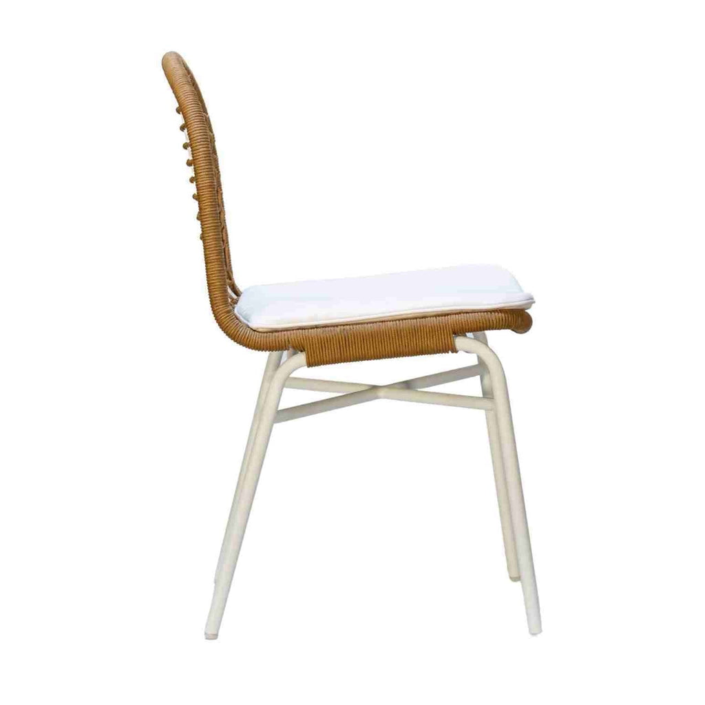 SARAI TROPIC DINING CHAIR | NATURAL | STACKABLE - Green Design Gallery