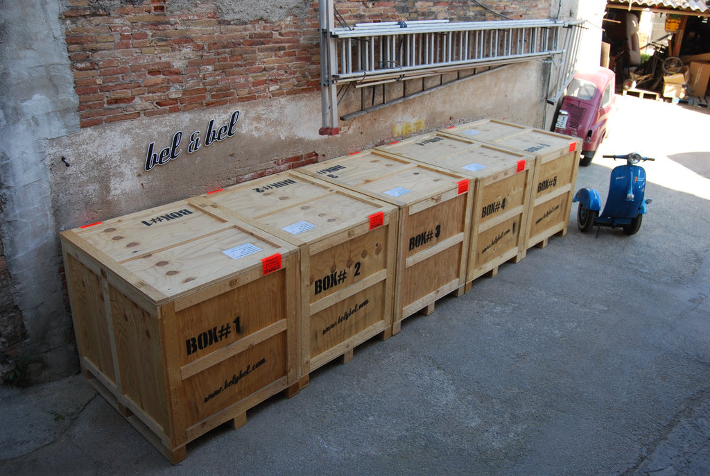 Scooter Vespa Chair | Limited Edition BV-14 - Green Design Gallery