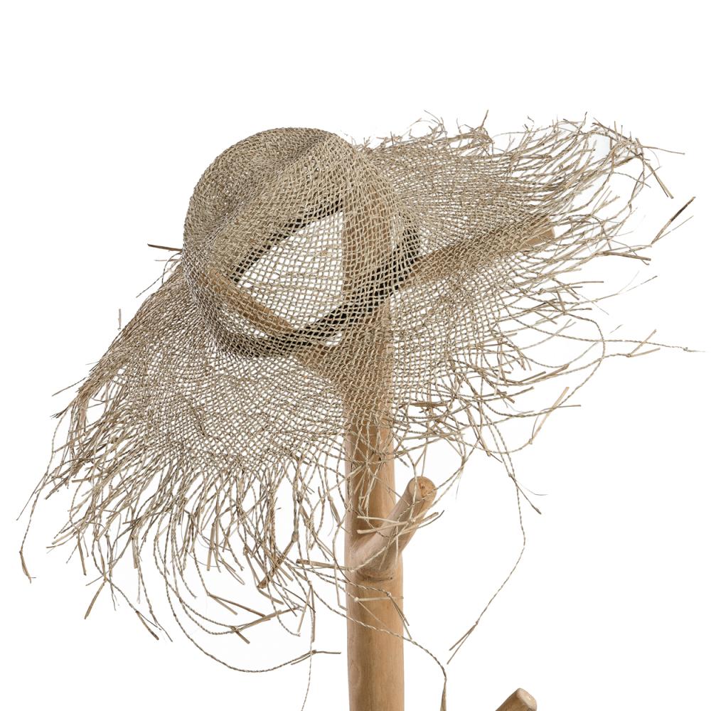 SEAGRASS BEACH HAT | NATURAL - Green Design Gallery
