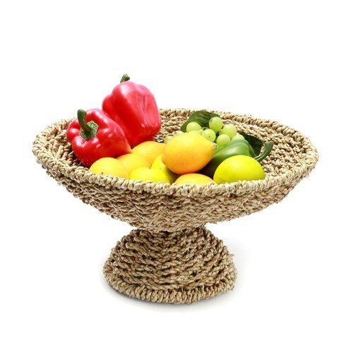 SEAGRASS FRUIT PLATTER / NATURAL - Green Design Gallery
