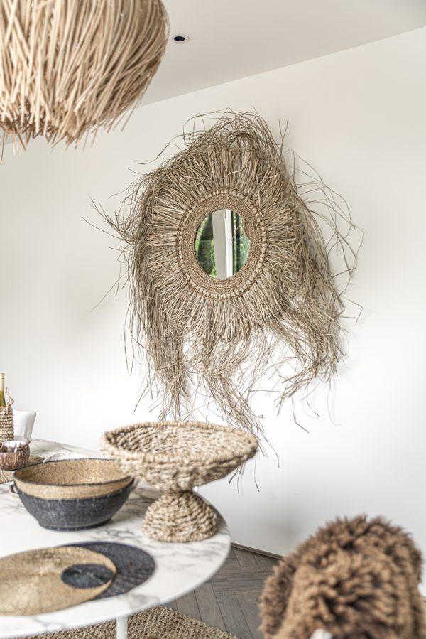 SEAGRASS MIRROR | NATURAL | 60'' - Green Design Gallery